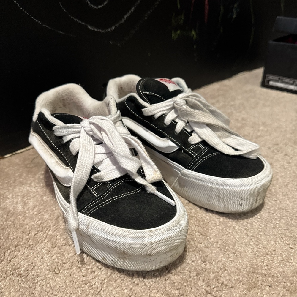 Vans Black and White Old Skool Sneakers